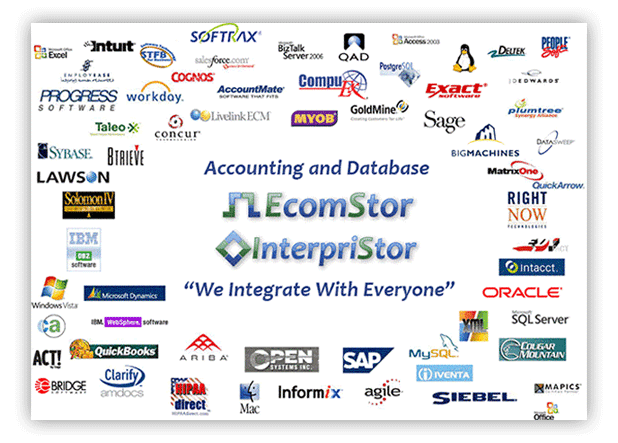 accounting data conversion transfer  ecomstor seo 3rd generation osCommerce compatible  ecommerce software