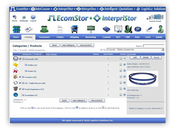 innovations -  catalog product page