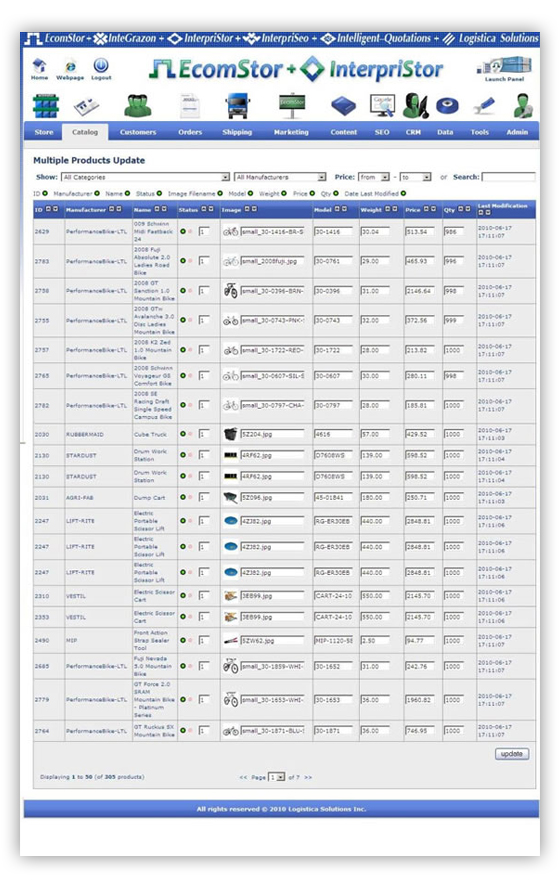 innovations -  catalog update