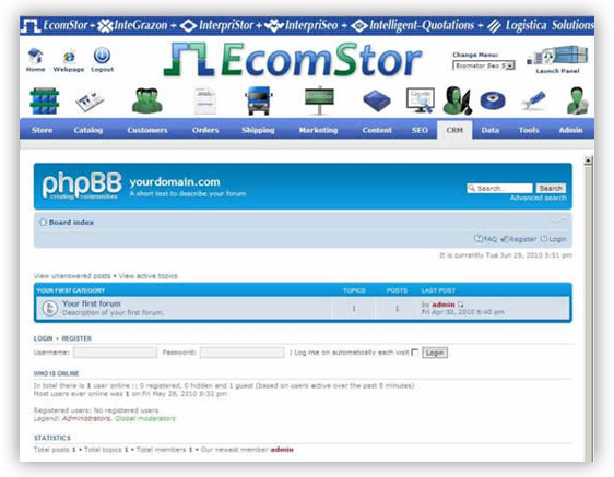 CRM Integrated Addons Example With Integrazon