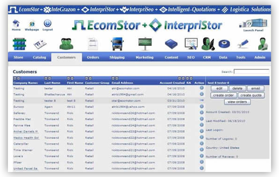innovations -  customer listing
