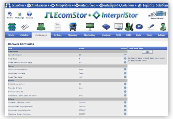 innovations -  customers recover cart sales module