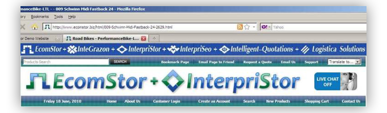 seo generate static html pages ecomstor seo 3rd generation osCommerce compatible  ecommerce software webware